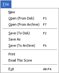 File Menu