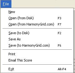 File Menu