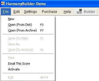 File Menu