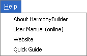 Help Menu