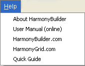 Help Menu