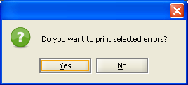 Print Message